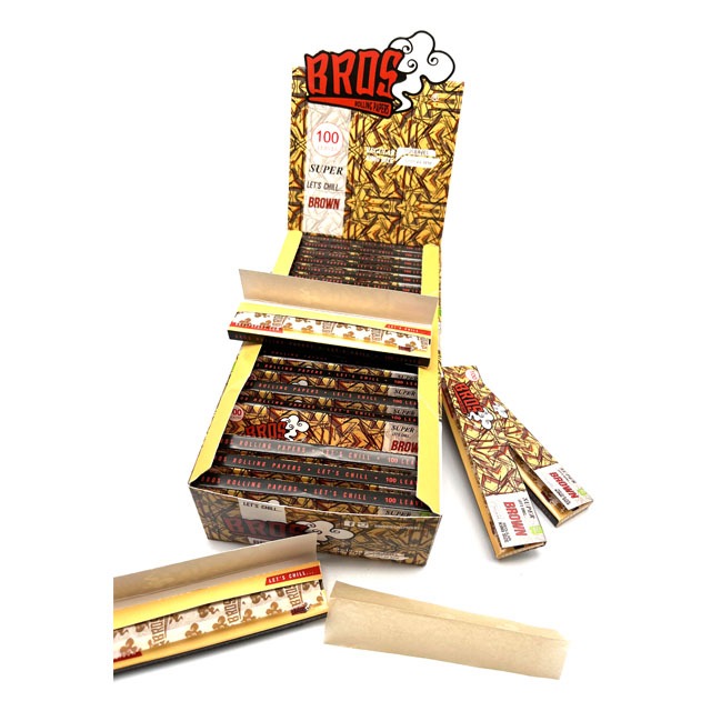 Papiers à Rouler Bros Marron 100L